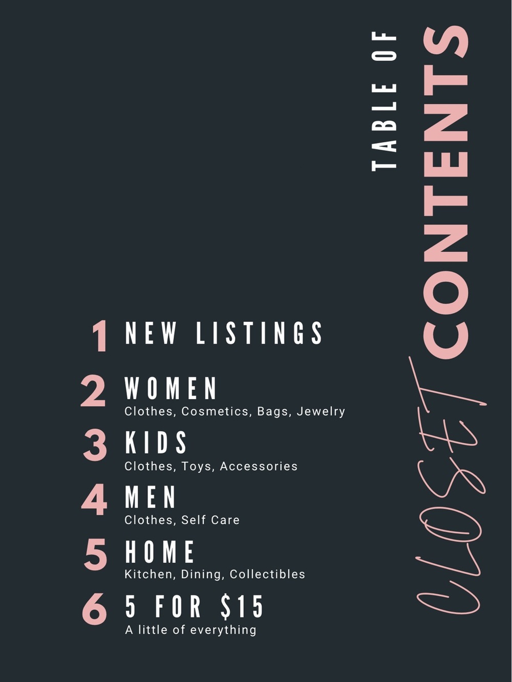 New listings every week